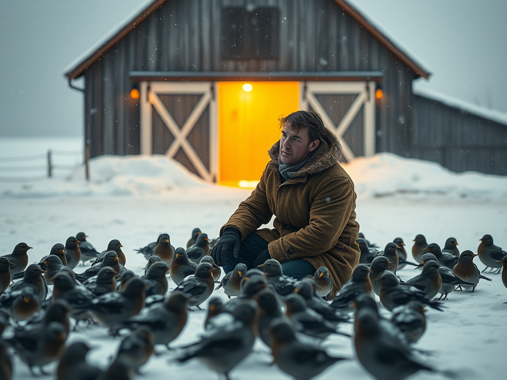 The Man and the Birds – Christmas Stories